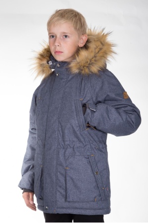 картинка Куртка-парка зимняя КМ-004 (джинс) от магазина ООО «СПОРТЛИНК»